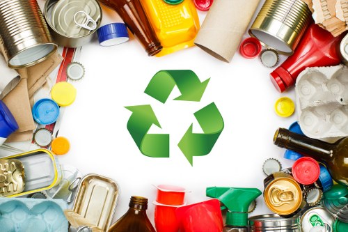 Eco-friendly disposal practices during flat clearance