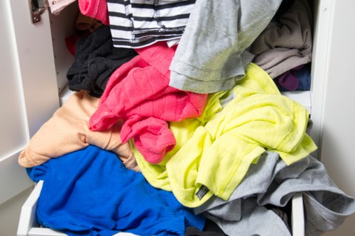 Close-up of a resolution meeting discussing garden clearance outcomes